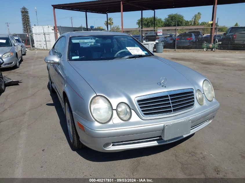 2002 Mercedes-Benz Clk-Class Amg VIN: WDBLJ74GX2T110998 Lot: 40217931