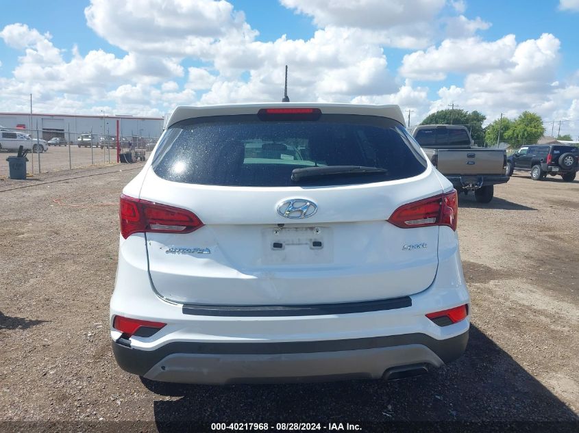 2018 Hyundai Santa Fe Sport 2.4L VIN: 5NMZT3LB7JH106881 Lot: 40217968