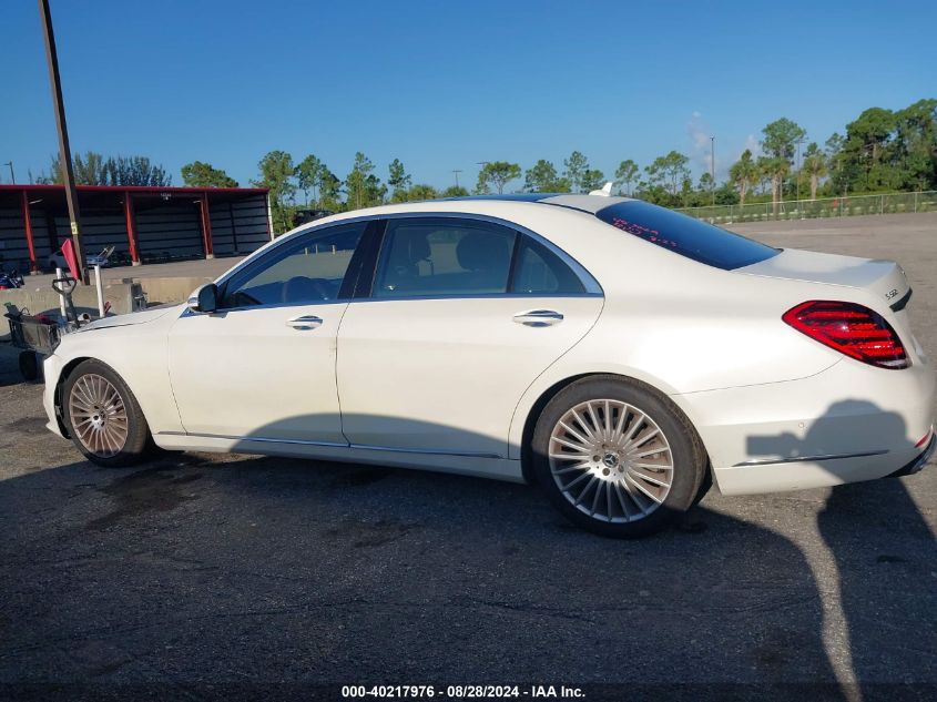 2019 Mercedes-Benz S 560 VIN: WDDUG8DB2KA457029 Lot: 40217976