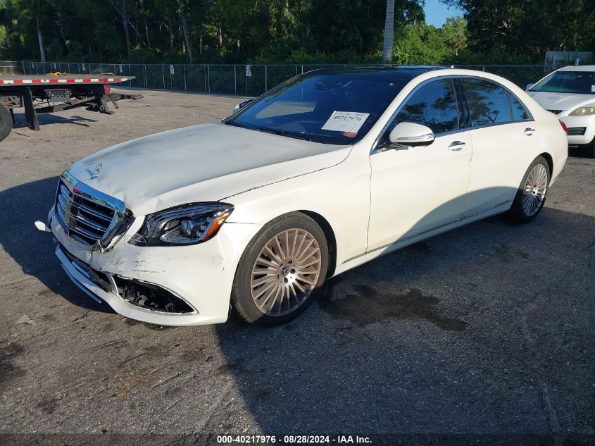 WDDUG8DB2KA457029 2019 MERCEDES-BENZ S CLASS - Image 2