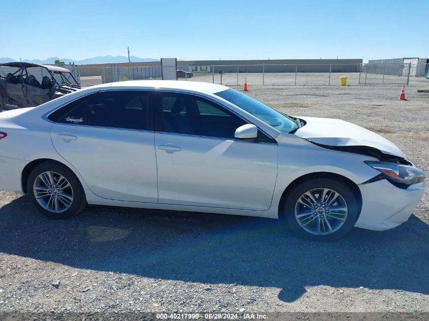 2015 Toyota Camry Se VIN: 4T1BF1FK2FU043404 Lot: 40217990