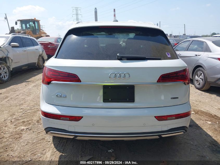 2021 Audi Q5 Premium 45 Tfsi Quattro S Tronic VIN: WA1AAAFY5M2051678 Lot: 40217996