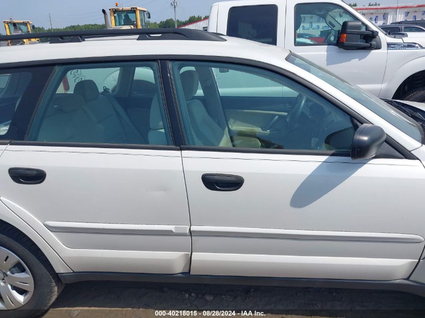 2009 Subaru Outback 2.5I VIN: 4S4BP60CX97326633 Lot: 40218015