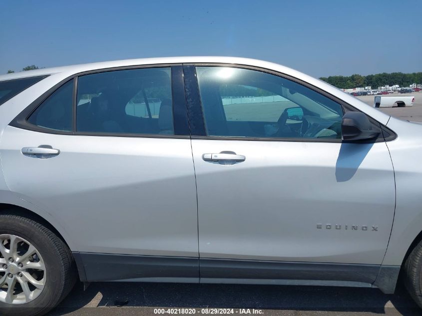 2019 Chevrolet Equinox Ls VIN: 2GNAXHEV3K6154013 Lot: 40218020