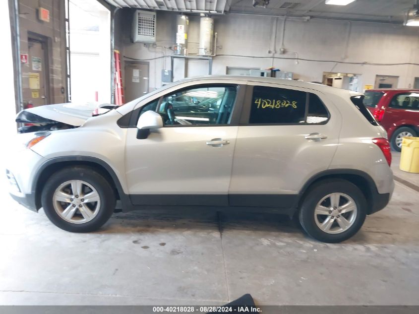 2021 Chevrolet Trax Fwd Ls VIN: KL7CJKSB1MB300545 Lot: 40218028