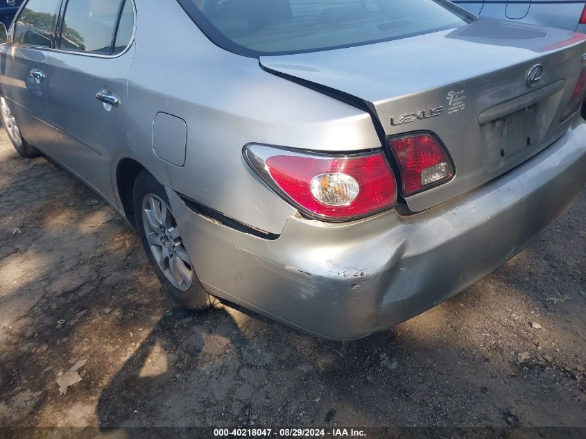 2002 Lexus Es 300 VIN: JTHBF30G220052981 Lot: 40218047