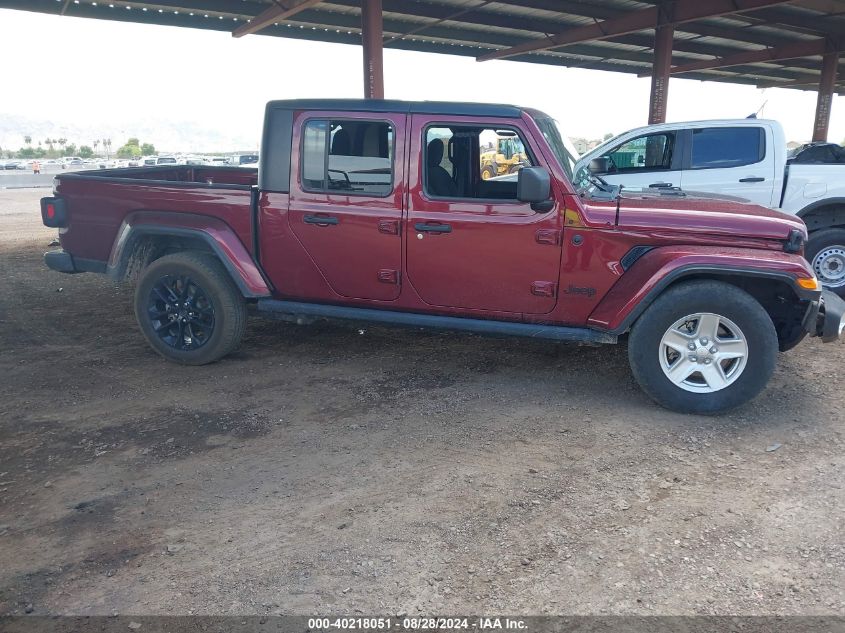 2021 Jeep Gladiator Sport S 4X4 VIN: 1C6JJTAG3ML523880 Lot: 40218051