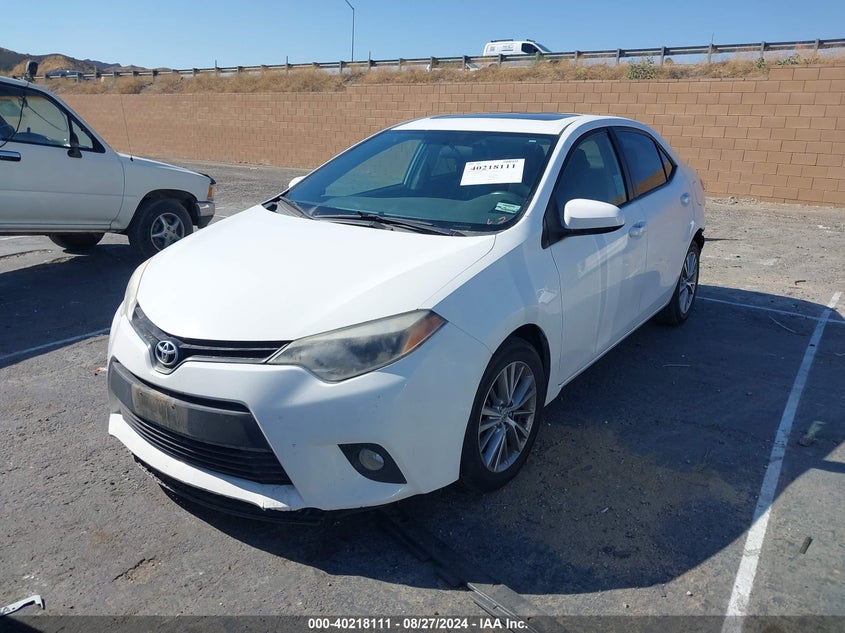 2014 TOYOTA COROLLA LE PREMIUM - 5YFBURHEXEP031075