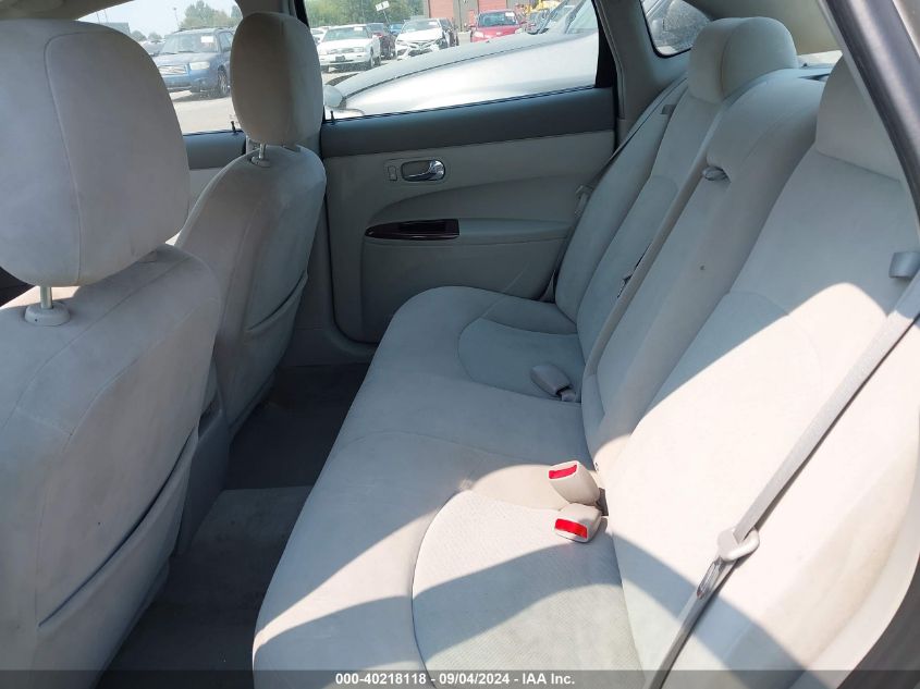 2008 Buick Lacrosse Cx VIN: 2G4WC582881262297 Lot: 40218118