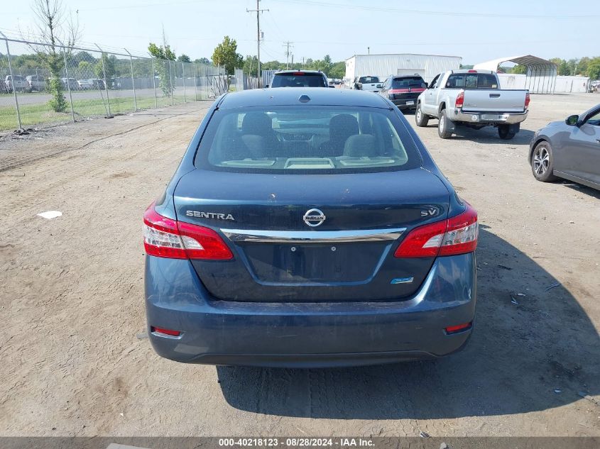 2014 Nissan Sentra Sv VIN: 3N1AB7APXEL641432 Lot: 40218123