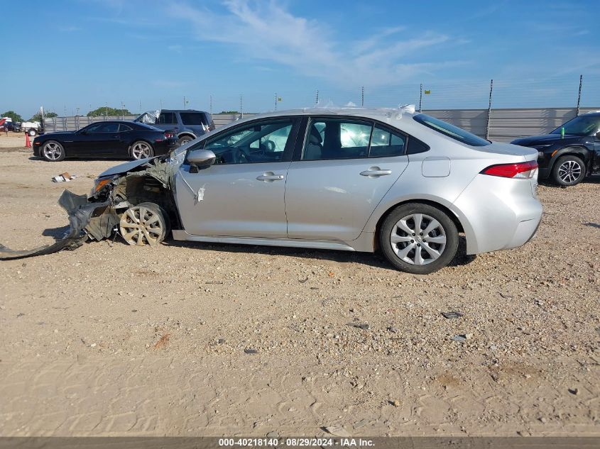 2021 Toyota Corolla Le VIN: 5YFEPMAE7MP265819 Lot: 40218140