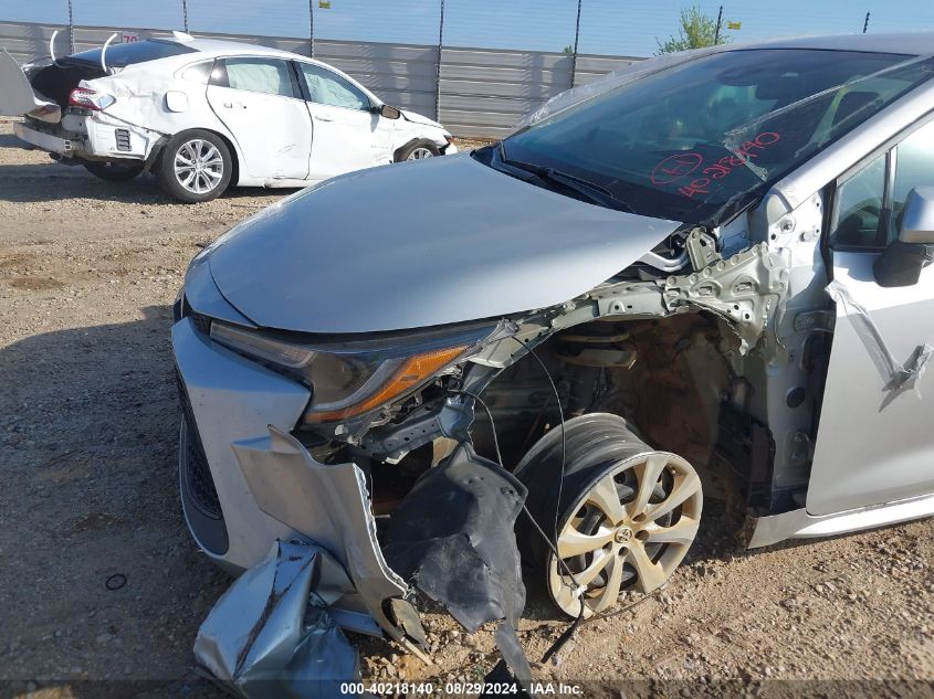 2021 Toyota Corolla Le VIN: 5YFEPMAE7MP265819 Lot: 40218140