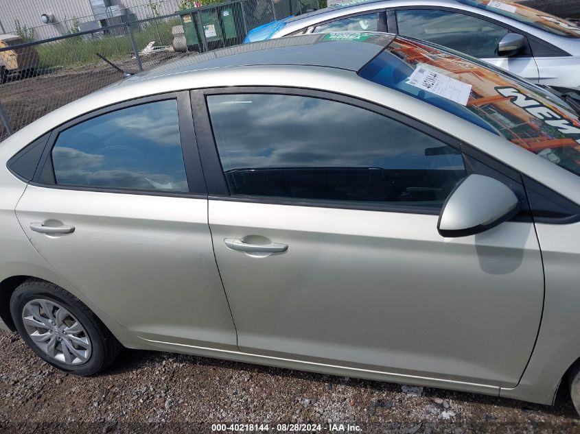 2020 Hyundai Accent Se VIN: 3KPC24A68LE099728 Lot: 40218144