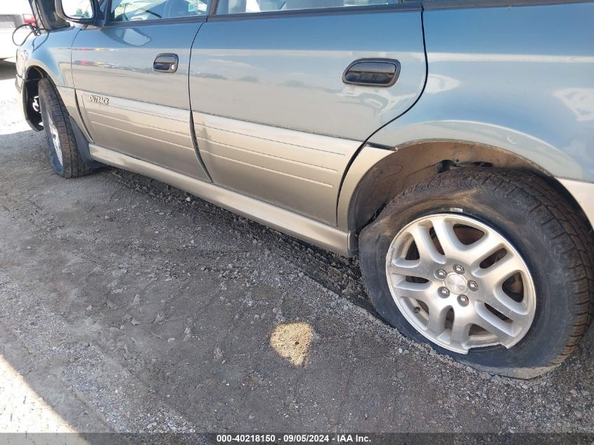 2001 Subaru Outback VIN: 4S3BH665216621715 Lot: 40218150