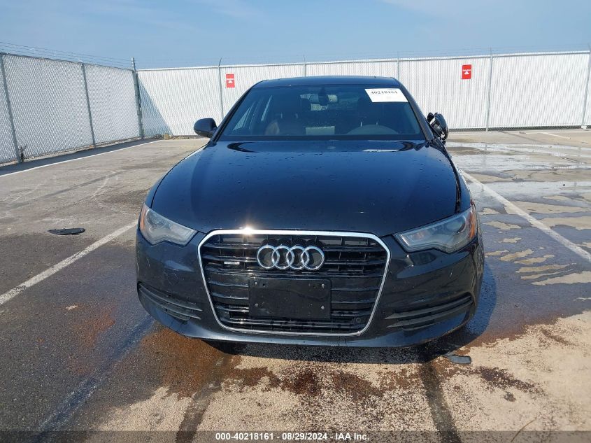 2014 Audi A6 2.0T Premium VIN: WAUGFAFC5EN010437 Lot: 40218161