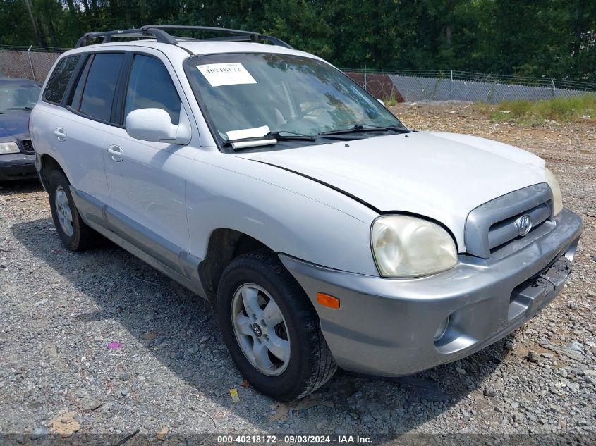 2006 Hyundai Santa Fe Gls/Limited VIN: KM8SC13E26U083411 Lot: 40218172