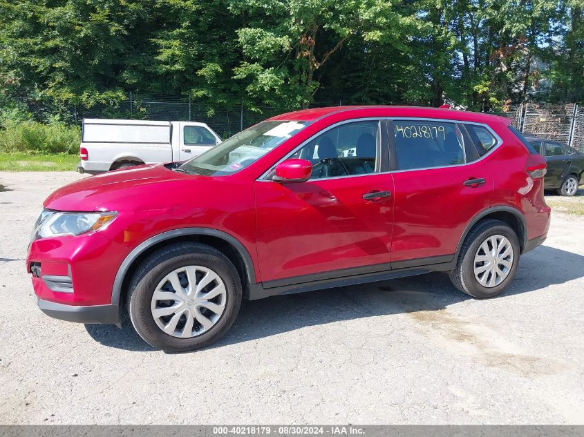 2017 Nissan Rogue S VIN: JN8AT2MVXHW269567 Lot: 40218179