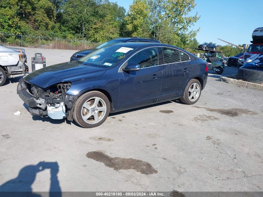 2012 Volvo S60 T5 VIN: YV1622FS7C2028020 Lot: 40218180