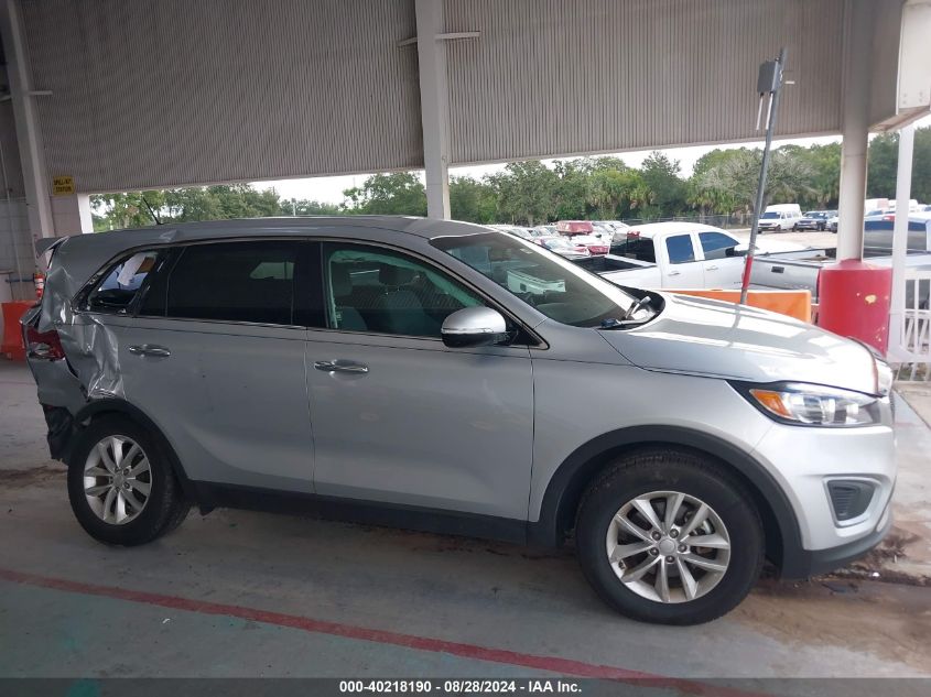 2018 Kia Sorento 2.4L L VIN: 5XYPG4A34JG431902 Lot: 40218190