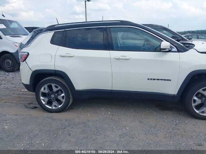 2019 Jeep Compass Limited 4X4 VIN: 3C4NJDCB5KT689031 Lot: 40218193