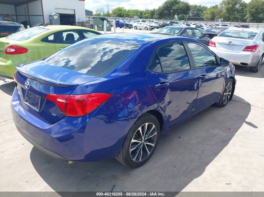 2017 TOYOTA COROLLA SE - 5YFBURHE4HP607621