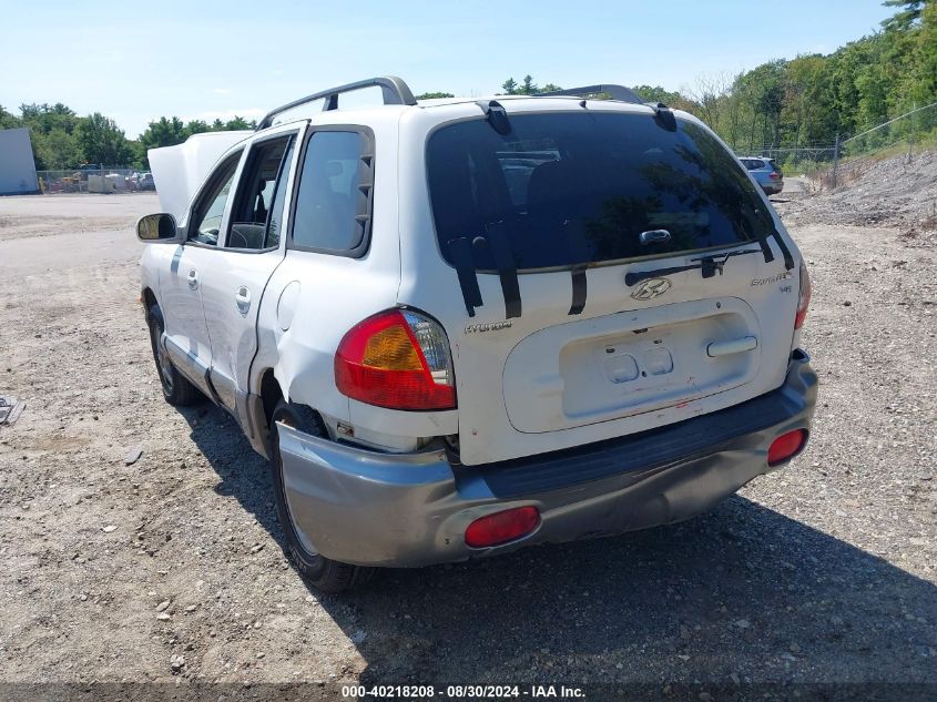 2003 Hyundai Santa Fe Gls/Lx VIN: KM8SC13D83U403477 Lot: 40218208