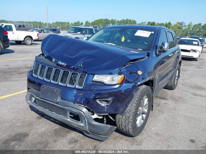 2014 Jeep Grand Cherokee Limited VIN: 1C4RJFBG1EC458718 Lot: 40218230