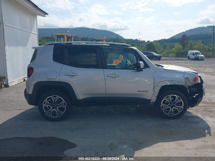 2015 Jeep Renegade Limited VIN: ZACCJBDT0FPB68057 Lot: 40218233