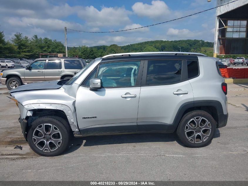 2015 Jeep Renegade Limited VIN: ZACCJBDT0FPB68057 Lot: 40218233