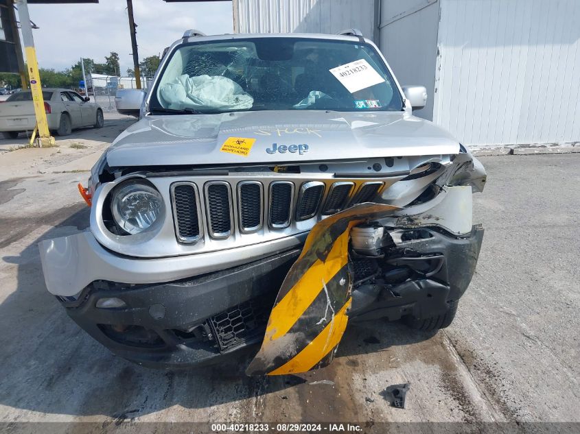 2015 Jeep Renegade Limited VIN: ZACCJBDT0FPB68057 Lot: 40218233