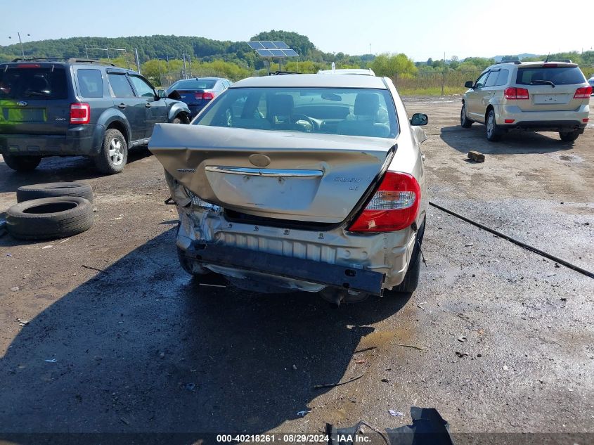 2003 Toyota Camry Le VIN: 4T1BE32K83U781143 Lot: 40218261