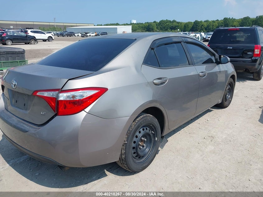 2015 TOYOTA COROLLA LE - 2T1BURHE1FC292547