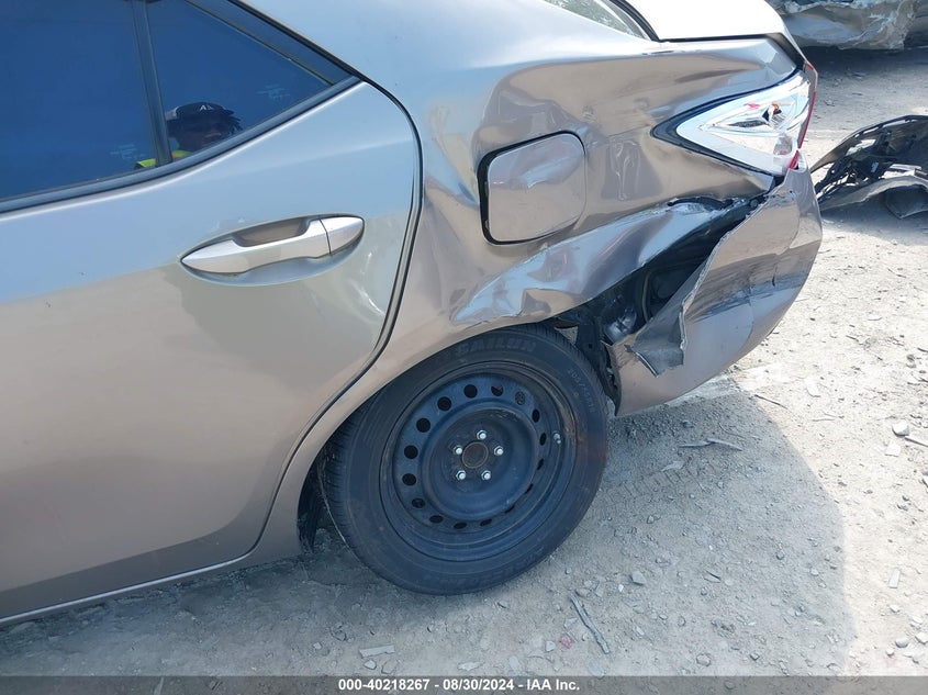 2015 TOYOTA COROLLA LE - 2T1BURHE1FC292547