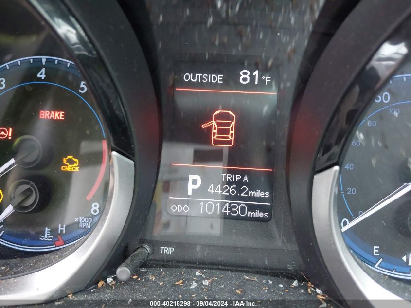 2015 TOYOTA COROLLA S PLUS - 2T1BURHEXFC444468