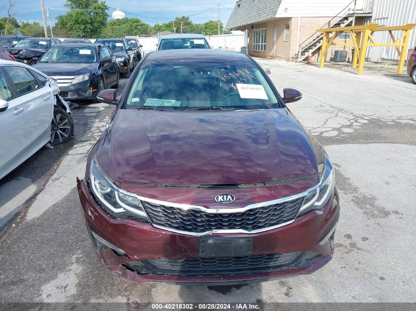 2019 Kia Optima Lx VIN: 5XXGT4L32KG323602 Lot: 40218302