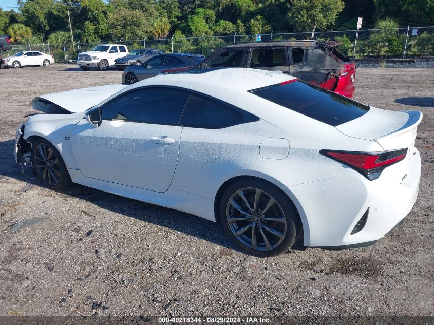 2019 Lexus Rc 350 F Sport VIN: JTHHZ5BC8K5020370 Lot: 40218344