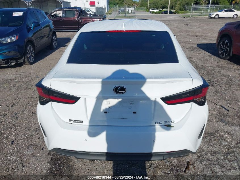 2019 Lexus Rc 350 F Sport VIN: JTHHZ5BC8K5020370 Lot: 40218344