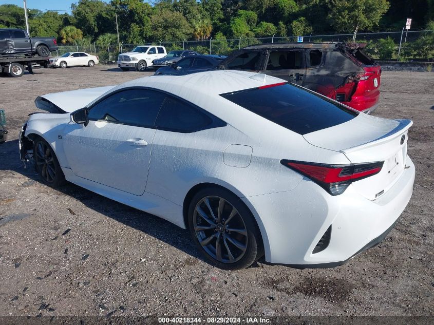 VIN JTHHZ5BC8K5020370 2019 Lexus RC, 350 F Sport no.3