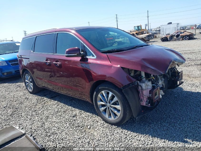 KNDMC5C18G6184024 2016 KIA SEDONA - Image 1