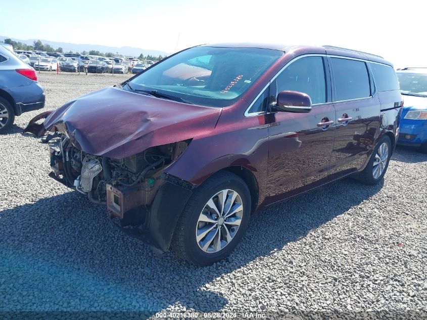 KNDMC5C18G6184024 2016 KIA SEDONA - Image 2