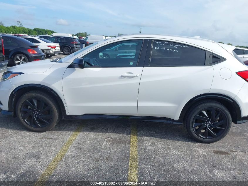 2021 Honda Hr-V 2Wd Sport VIN: 3CZRU5H18MM703400 Lot: 40218382