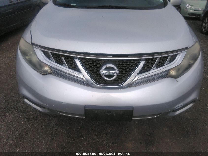 2012 Nissan Murano S VIN: JN8AZ1MW8CW227408 Lot: 40218400