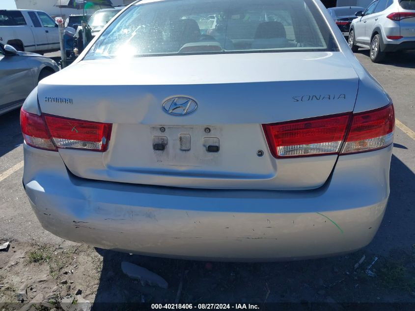 2008 Hyundai Sonata Gls VIN: 5NPET46C48H366323 Lot: 40218406