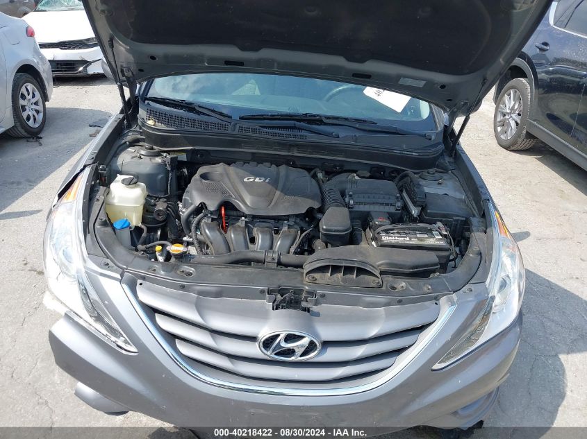 2012 Hyundai Sonata Gls VIN: 5NPEB4AC1CH355167 Lot: 40218422