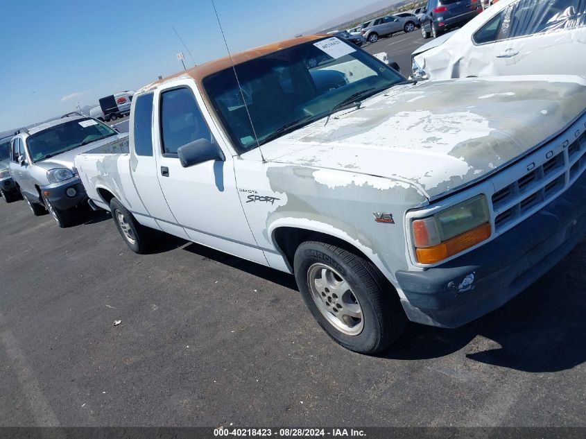 1996 Dodge Dakota VIN: 1B7GL23X6TS652589 Lot: 40218423