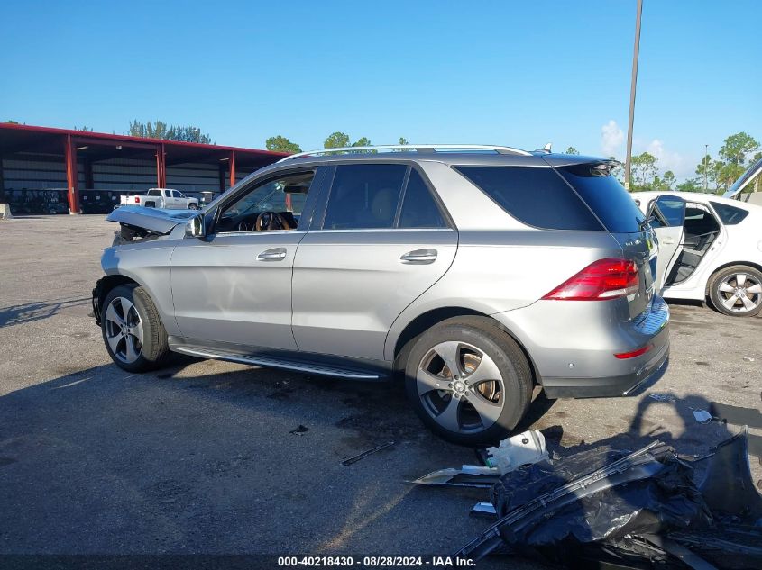 2016 Mercedes-Benz Gle 350 VIN: 4JGDA5JB2GA713865 Lot: 40218430