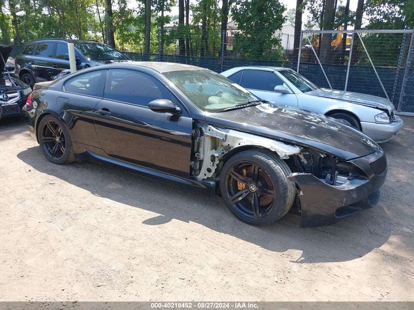 2008 BMW M6 VIN: WBSEH93588CY24406 Lot: 40218452