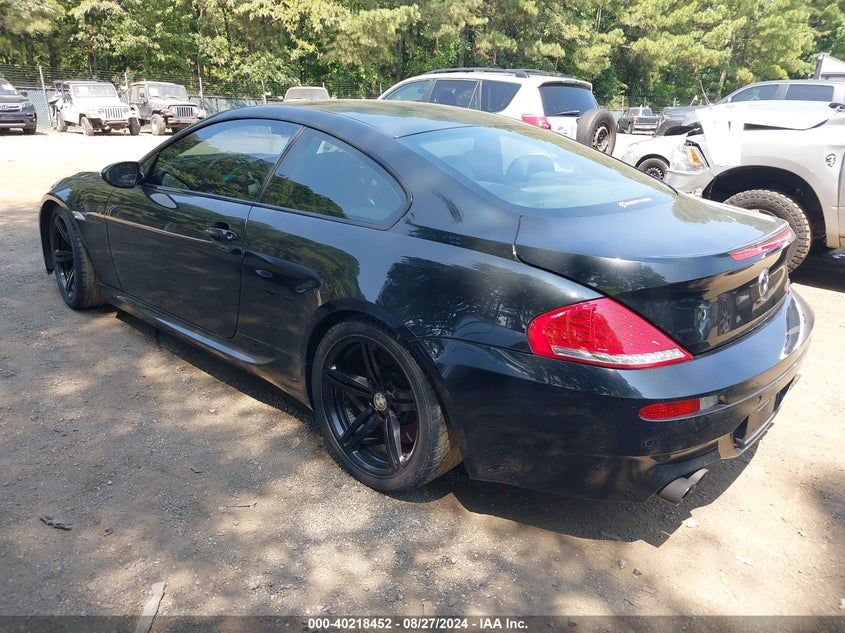 2008 BMW M6 VIN: WBSEH93588CY24406 Lot: 40218452