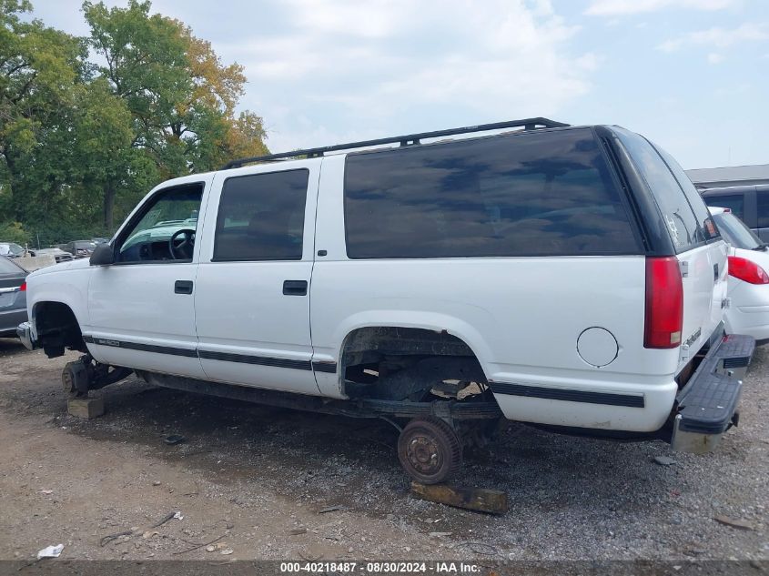 1998 GMC Suburban 1500 Sl VIN: 3GKFK16R8WG507267 Lot: 40218487