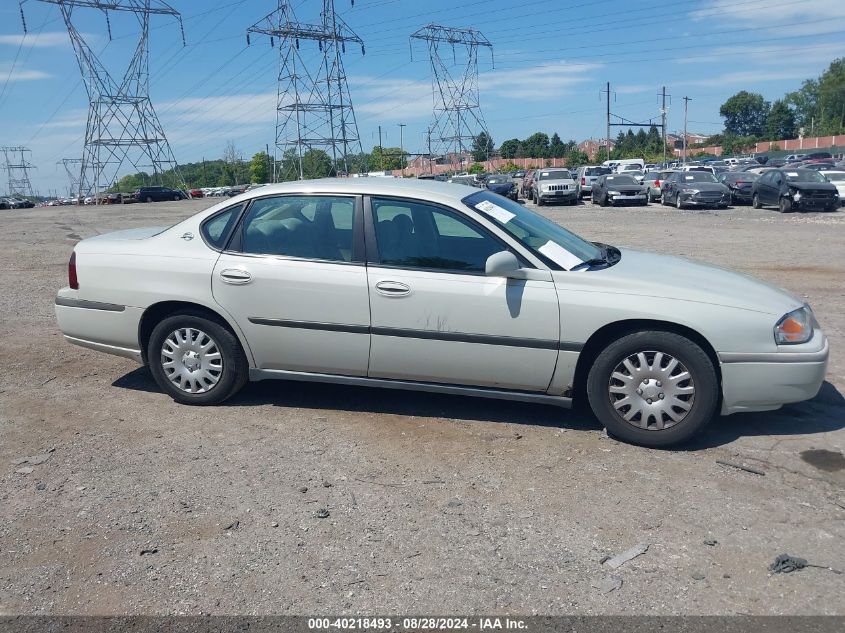 2003 Chevrolet Impala VIN: 2G1WF52E739363705 Lot: 40218493